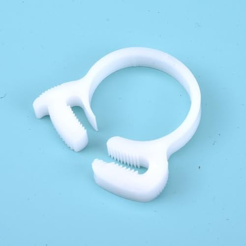 10/5 pezzi Fascette stringitubo bianche 3,8~29,4 mm Tubo di plastica per acqua Clip forte Molla Cramps Tubo aria carburante Raccordo Strumento fisso, 7,5,8,5 mm (10 pezzi)