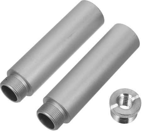 FUNOMOCYA 5/8 Zoll Bis 3/8 Zoll Mikrofonständer-erweiterungssatz Mikrofonarm Aus Aluminiumlegierung Mit Adapter