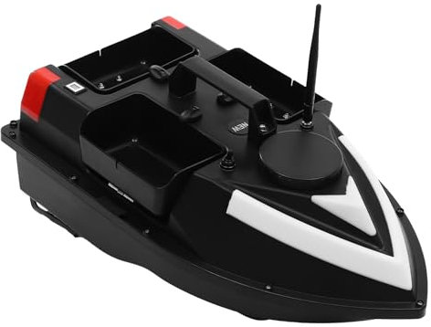 GPS-Smart-RC 500m Futterboot Boot Ferngesteuert Futterboot Angeln Köderboot Fischfinder Automatische Kreuzfahrt/Rückkehr/Routenkorrektur Boot Ferngesteuert für Großen Stauseen, Seen, Meeren, Angler