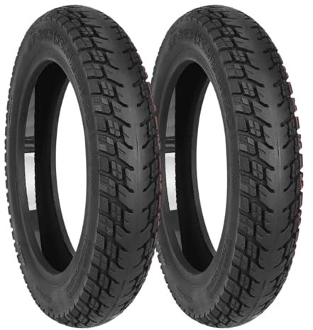 Prodrocam 57-203 (12,5 x 2,125) Selbstreparierender Reifen, 12,5 Zoll Ersatzreifen für Kinderwagen, Elektrofahrräder, Elektrofahrräder, Roller, Elektromotorräder (Selbstreparierender-2 Stück)