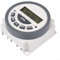 TM619 Zeitschaltuhr, digital, LCD-Power-Timer-Schalter, wöchentlich programmierbares dünneres Modell, zyklisches Timing, intelligenter Zeitregler mit wasserdichter Abdeckung (12 V)