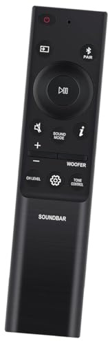 GHUST AH81-15047A Replacement Remote Control for Samsung Sound bar Speaker HW-Q800D/ZA HW-Q800F HW-Q900F HW-Q910D HW-Q990D/ZA HW-Q990F HW-910C HW-Q990C HW-Q800F HW-Q600F HW-1S730D/ZA