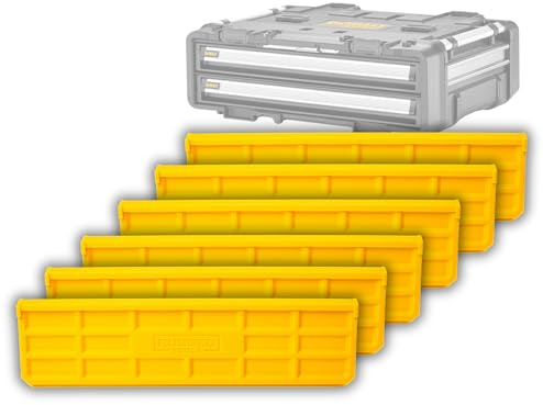 Rugged Tools Dividers Compatible with Dewalt toughsystem DXL Twin Drawer box (6 Pack)