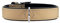 HUNTER SOFTIE Hundehalsband, Kunstleder, samtig, pflegeleicht, 30 (XXS-XS), beige