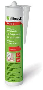 Silicone menuiserie bâtiment gris alu Nec+
