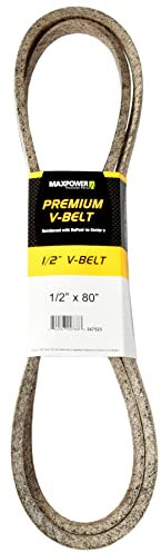 MAXPOWER | Courroies 347523, renforcé au kevlar, 1/2'' x 80'' - 4L800 - longueur extérieure L(a) 2030 mm