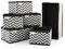 Aufbewahrungsbox faltbar für Unterwäsche - Idealer Schrank Organizer & Wickeltisch Zubehör - Kleiderschrank Aufbewahrung - Schubladen Ordnungssystem - Bad Organizer Schminke (6er set)