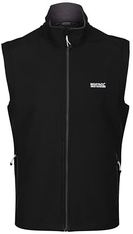 Regatta Men's Bradwell Softshell Gilet, Water Repellent, Durable & Wind Resistant - Perfect for Outdoors, Walking, Hiking & Camping
