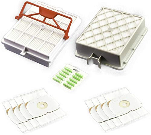 Filterset Hygienefilter Langzeitfilter + Carbonfilter + 8 Staubbeutel + Duft kompatibel LUX Intelligence SP 115