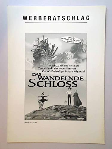 Das wandelnde Schloss - Hayao Miyazaki - Studio Ghibli - Werberatschlag
