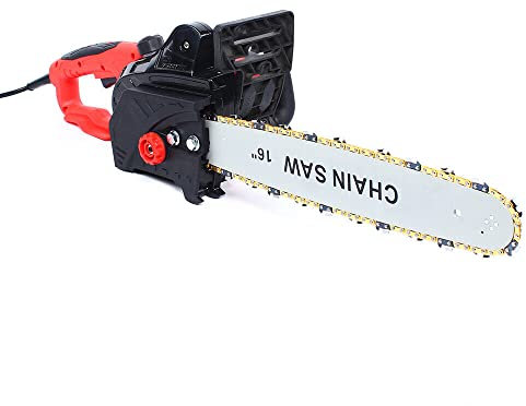 Kettensäge Elektrisch 16 Zoll Elektrisch Motorkettensäge Motorsäge Holzsäge Kettensägen Garten Astsäge Chainsaw2000W 220V