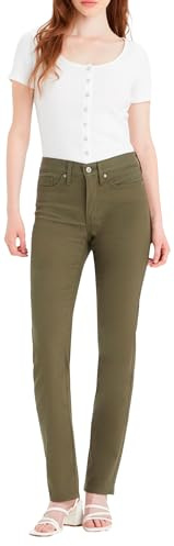 Levi's Women's 312 Shaping Slim, Olive Night Twill, 25W / 30L