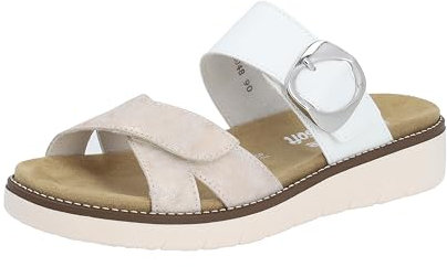 Remonte Pantoufles D2048 pour Femme, Or Rose Blanc 90, 40 EU