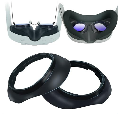 Objektivschutz Zubehör Brillen Abstandshalter Anti-Kratzring Verhindern Myopie Brille vor Kratzern Kompatibel mit Oculus/Meta Quest3