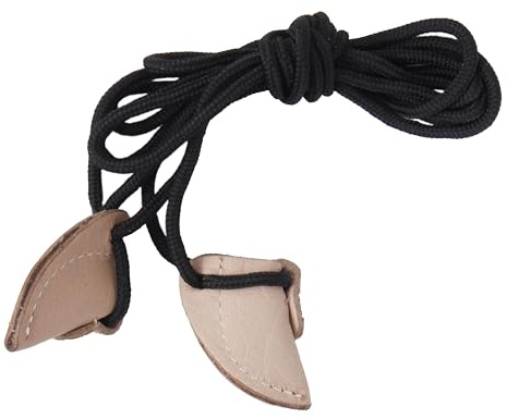 BEARPAW PRODUCTS Spannschnur für Langbogen aus hochwertigem und stabilem Leder Spannschnüre für Bogen Spannschnur Spannhilfe Spannmaterial Hilfsmittel Werkzeug für Bogenschießen Bogensport Zubehör