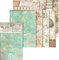 Motiv-Strohseide Backgrounds Brocante Antiques