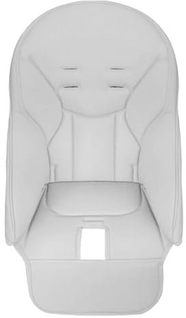 Baby Hochstuhl Kissen Für Peg-Perego, Siesta Zero3, Baoneo, Kosmic Jané, Baby Hochstuhl Kissenbezug, Baby Hochstuhl Bezug, Baby Esszimmerstuhl Sitzkissen PU Leder Hochstuhl Sitzauflage Ersatzbezug