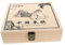 ifundom Multifunctional Storage Box Traditional Chinese Sets Wooden Pieces Holder