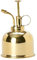 Pflanze Mister Sprühflasche Messing Pflanze Spritzer Sprüher kleines Bewässerung Dose für Blüten 300 ml Goldene Pflanz