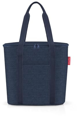 reisenthel thermoshopper Twist Navy – Kühltasche für den Einkauf oder das Picknick mit 2 Trageriemen – Aus wasserabweisendem Material
