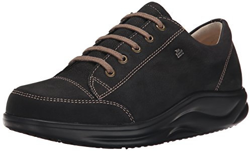 Finnamic Damen und Herren Halbschuh Ikebukuro schwarz - Größe 3,5