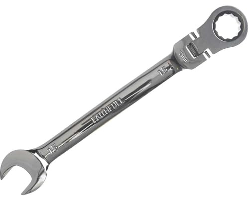 Faithfull SPARAT15 Flex Head Ratchet Combination Spanner