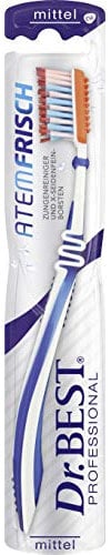 Dr.BEST Atemfrisch Zahnbürste, Mittel 6er Pack (6 x 1 Stück)