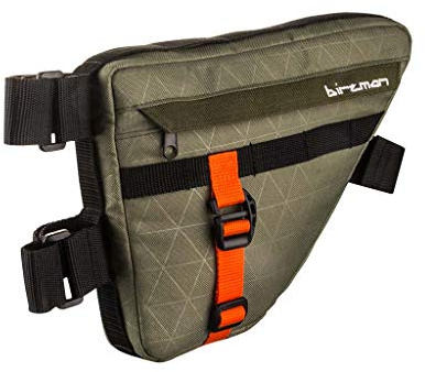 Birzman Unisex Packman Reise-Rahmen-Pack, Grün, Orange, Schwarz, Einheitsgröße