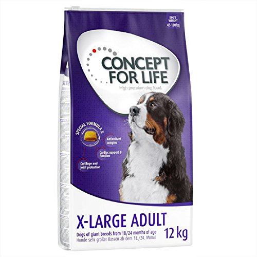 PaylesswithSS Large Bags of Concept for Life Dry Dog Food (X Large Adult (12kg)