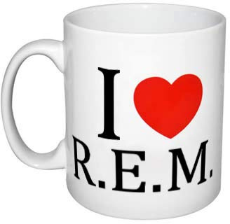 EC C100 I Love R.E.M Mug, Ceramic