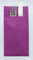Mank Airlaid Besteckservietten Uni | 40 x 40 cm | 1/8-Falz | Premium Einweg-Serviette | saugstark | Basic | 75 Stück (Aubergine)