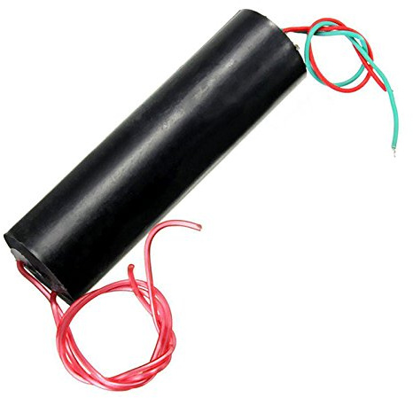 DC 3 V-6 V a 400 KV Trasformatore ad alta tensione Boost step-up Inverter Super Arc Puls Generator Power Module Nero Generatore di impulsi di accensione ad alta temperatura Arc Igniter Modulo