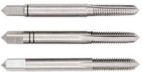 TARAUDS HSS 3 PASSES - JEU DE 3 TARAUDS de 5X 80