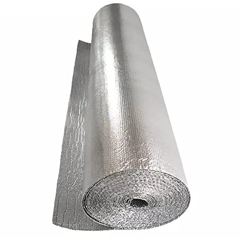 Selbstklebend Aluminium Dampfsperrfolie Dampfsperre Dach Innen Dampfsperre zur Dämmung Dampfsperrfolien zur Dachisolierung Dach dampfsperre sauna Dampfsperren,Dachisolierung (Size:1x4m/3.2x13.1ft)
