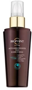 Biopoint Solaire - Elisir di Sole, Siero Autoabbronzante Viso Colorato, Azione Intensa e Antimacchie, Dona un'Abbronzatura Rapida, Illumina e Idrata la Pelle, Adatto a Ogni Tipo di Incarnato, Marrone