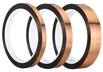 PATIKIL 8mm 12mm 20mm Larghezza 50m Prisma Nastro, Washi Tape Olografico Riflettente Adesivo Nastro Decorativo per Fai da Te Arte Creazione Avvolgimento Decorazione, Rosa Oro