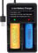 Smart Battery Charger 2 Bay for 26650 18650 Battery, 5V 2A for 3.7V Li-ion TR IMR 18650 26650 14500 16340(RCR123) Red/Green Display (Not Battery)