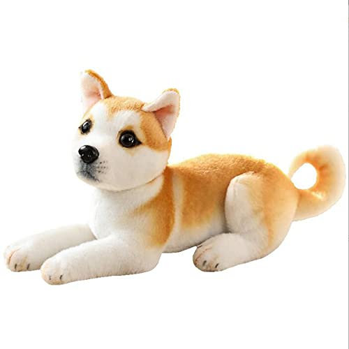 Ermano Plüschtier 32cm Cartoon Simulation Akita Hund Gefüllte Kinder Plüsch Spielzeug