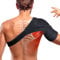 Thx4COPPER Schulterbandage Einstellbare Kompression Schulterschiene, für Schultern Stabilität Unterstützung Schulterschmerzen, Schulterriemen Rechts,S/M