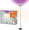 LEDVANCE LADVANCE Smart+ WiFi Floortown Wall e Stocking Lamp, Nero, 13,5 W, 1750LM, Luce Bianca e Colore Regolabile, 2 Sorgenti Luminose, Dimmerabile, Durata della Vita Ottima, Luce RGB, 3000k