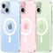 TOCOL Clear Magnetic for iPhone 15 Case 6.1-Inch, Fit for MagSafe, Upgraded [Full Camera Protection], [Never Yellowing] Protective HD Hard Shockproof Slim Phone Cover (Clear)