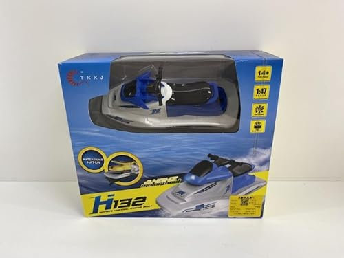 TKKJ- Moto de Agua Radio Control, Color Azul y Blanco (jupesa DIM00132)