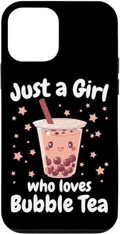 Bubble Tea Nur ein Mädchen, das Bubble Tea liebt Boba Tea Hülle für iPhone 12 mini