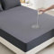mafudoxi Matratzenschoner 200x200cm Wasserdicht, Spannbettlaken, Matratzenschutz Atmungsaktive, Matratzenauflage für Matratzen bis 30cm, Inkontinenzunterlage waschbar, Nässeschutz Bettlaken-Anthrazit