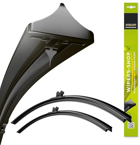 Scheibenwischer kompatibel mit BMW Serie 5 Touring (G31) Bj. 06/17- | Basic Action Ersatz-Scheibenwischer für Frontscheibe | Länge: 650/480mm | Hochwertige Wischblätter für klare Sicht