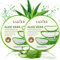 Aloe Vera Gel, Aloe Vera Gel Organic 2×300 ml, Natural Moisturising Cream for Sunburn Repair, Dry Skin, Sensitive Skin - for Face, Hair and Body，Weihnachtsgeschenke für Familie und Freunde
