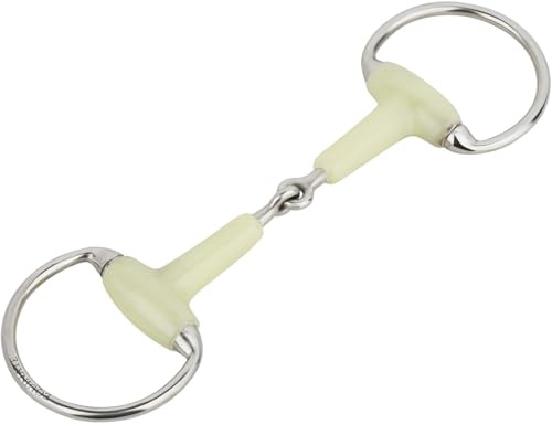 Equinate Olive Head Bit with Apple Flavour 18 mm Simply Broken 11.5 cm Anatomically Shaped Mouth-friendly Bit with Gentle Impact Laser Engraved