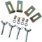 Sharplace Accesorios de clip para instalación de fregaderos Kit de reparación de soporte de fregadero para encimera