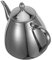 Mikikit Tetera de té engrosado tetera casera de acero inoxidable agua fría tetera con infusor teteras individuales hervidor de agua silbado tetera de metal hervidor de agua hirviendo Plata