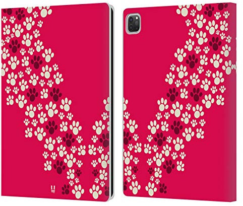 Head Case Designs Migration Pattes Étui Portefeuille en Cuir Compatible avec Apple iPad Pro 12.9 2020/2021/2022